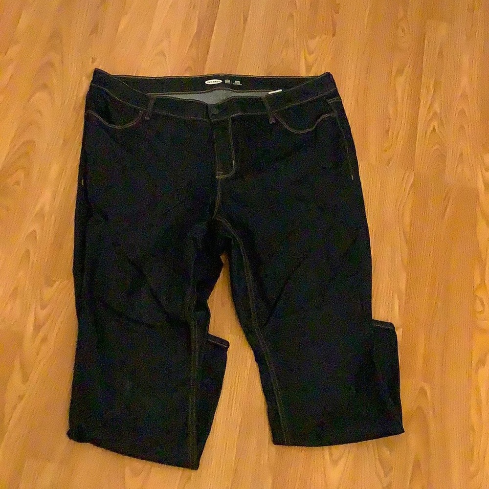 Old Navy super skinny mid rise jeans